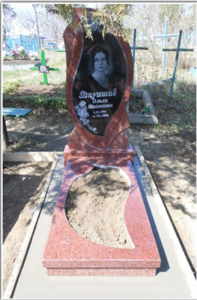 Памятник из гранита - заказать МОДЕЛЬ № 99